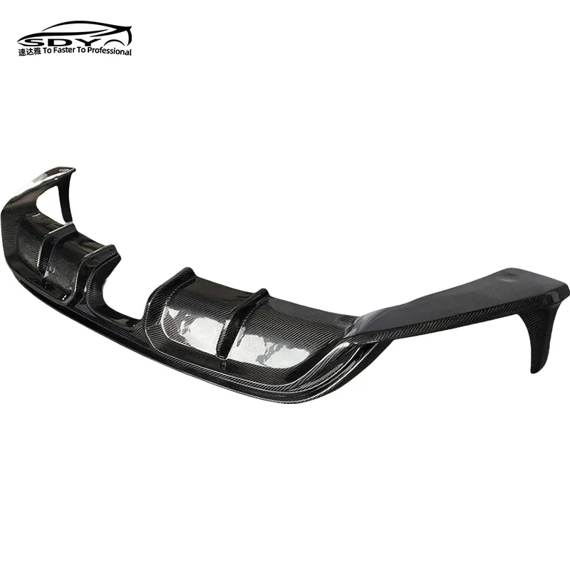 

Cayman Style Carbon Fiber Rear Bumper Lip Rear Diffuser For Porsche 718