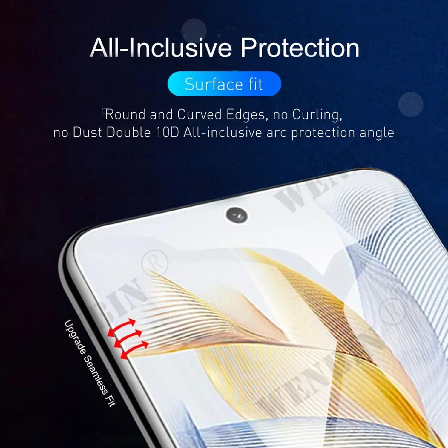 5 Pcs Hydrogel Film For Honor 90 100 80 70 Pro Lite Magic 6 5 4 Pro Lite X9A X8A X7A X9B X8B X7B Full Cover Screen Protector