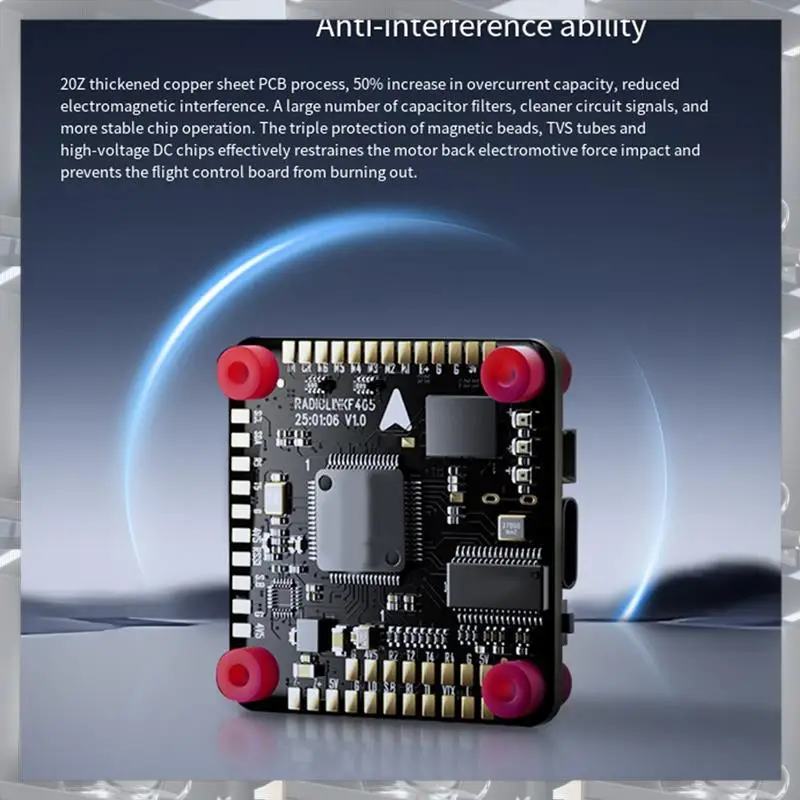 Hot Selling-Radiolink F405 ESC Flight Controller For Drones Supports Ardupilot 6CH SBUS/CRSF High Precision Gyro & Barometer,Rad