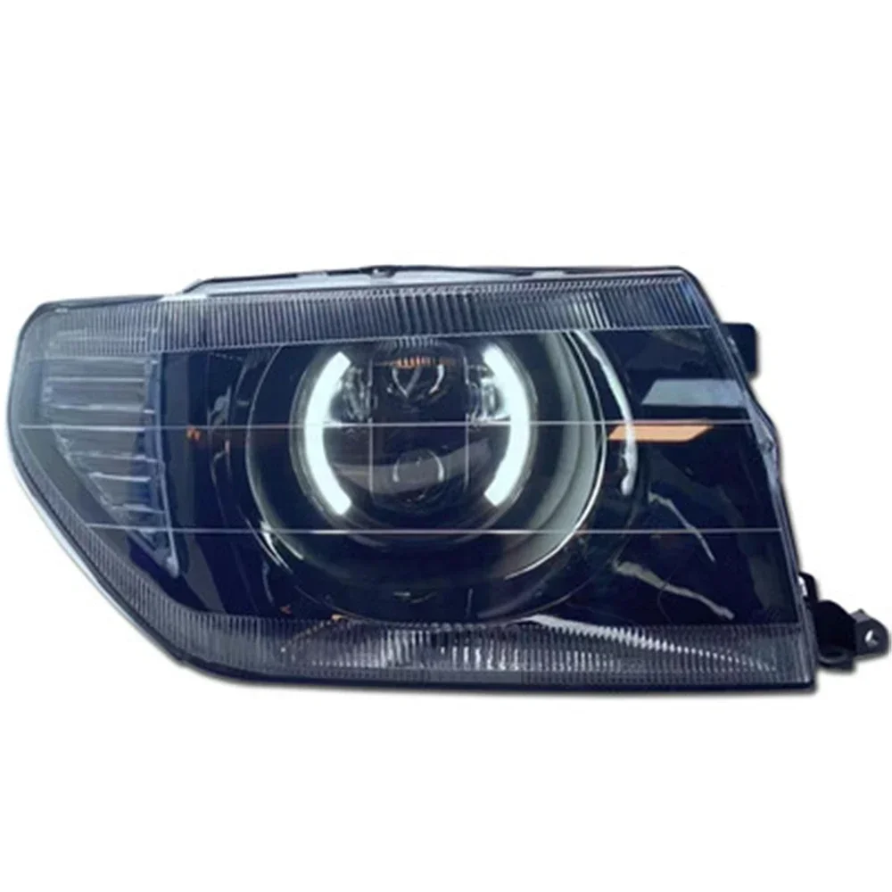 مجموعة المصابيح الأمامية LED للمصابيح الأمامية لميتسوبيشي ليوبارد مع إشارة انعطاف عين الملاك #4