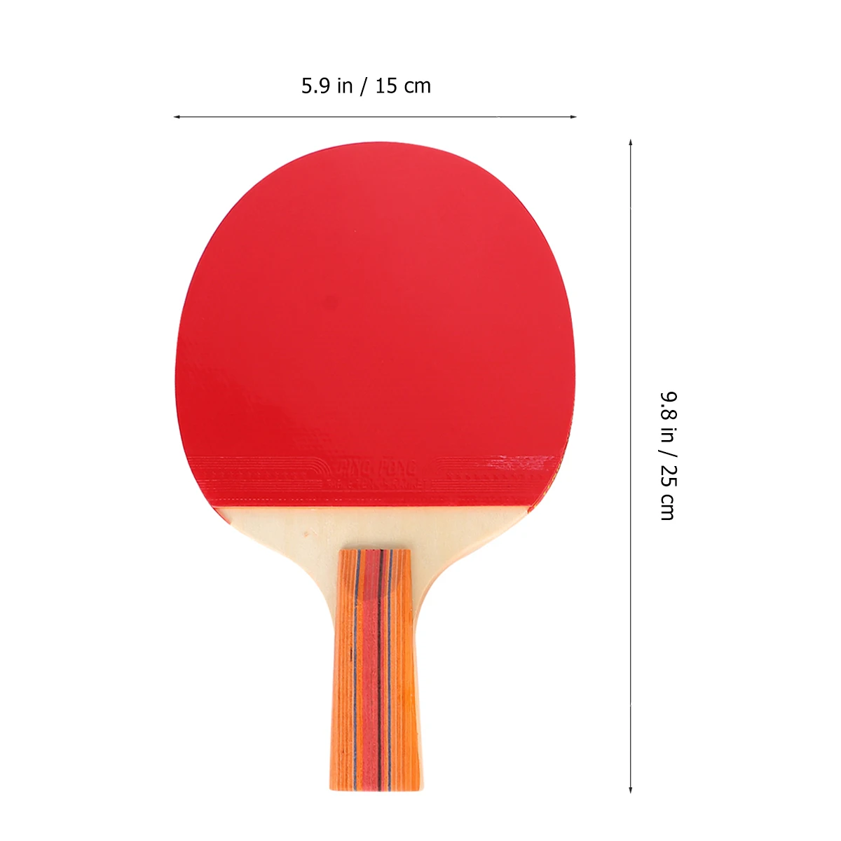 

1Set Table Tennis Racket Set High Elastic Surface Anti-Slip Speed Training Pong for All Ages Table Tennis Racket