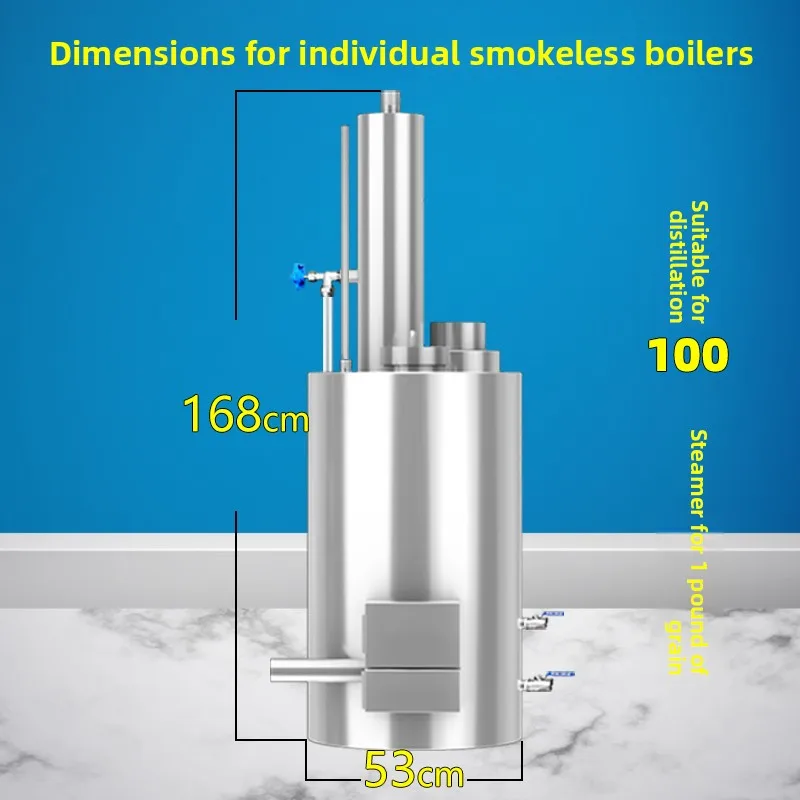 CX 304 stainless steel reverse burning coal-fired firewood granular anthracite steam boiler