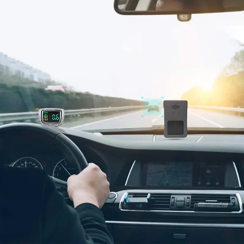 Sistema de seguridad para vehículos con sensor anticolisión Adas LDW + FCW Alarmas de coche de advertencia de colisión delantera y salida de carril