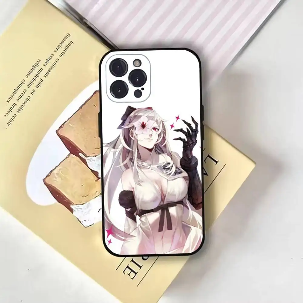 حافظة هاتف Game-D-D-Drakengard-Zero لهاتف iPhone17,16,15,14,13,12,11 Plus, Pro Max, غطاء أسود ناعم