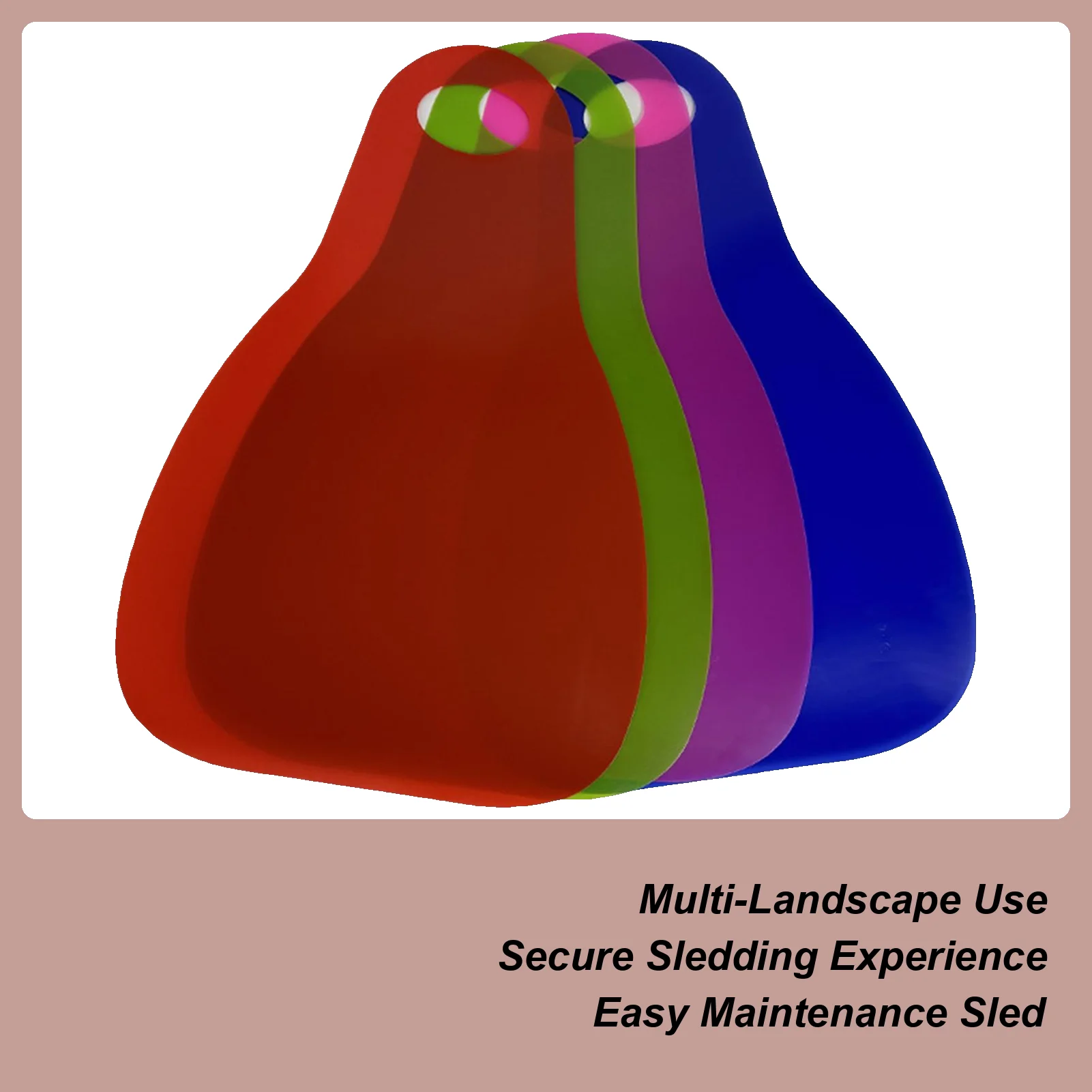 

Toddler Sled Roll-Up Portable 4-Piece Toboggan Sled Downhill Board For Children Teens Outdoor Sports Skiing Travel Party Beach