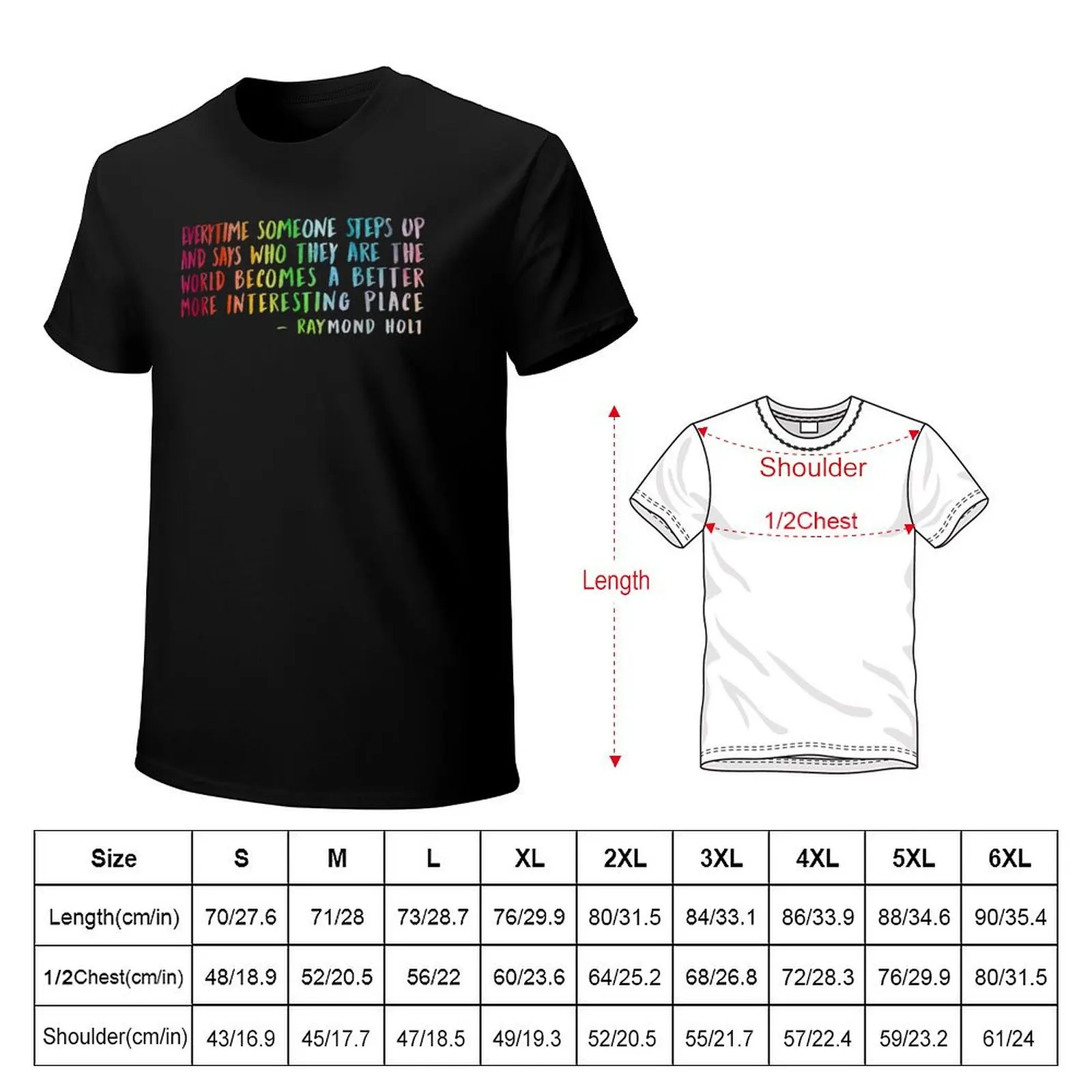 Holt Pride Quote T-Shirt Industrial Work Tee Shirt