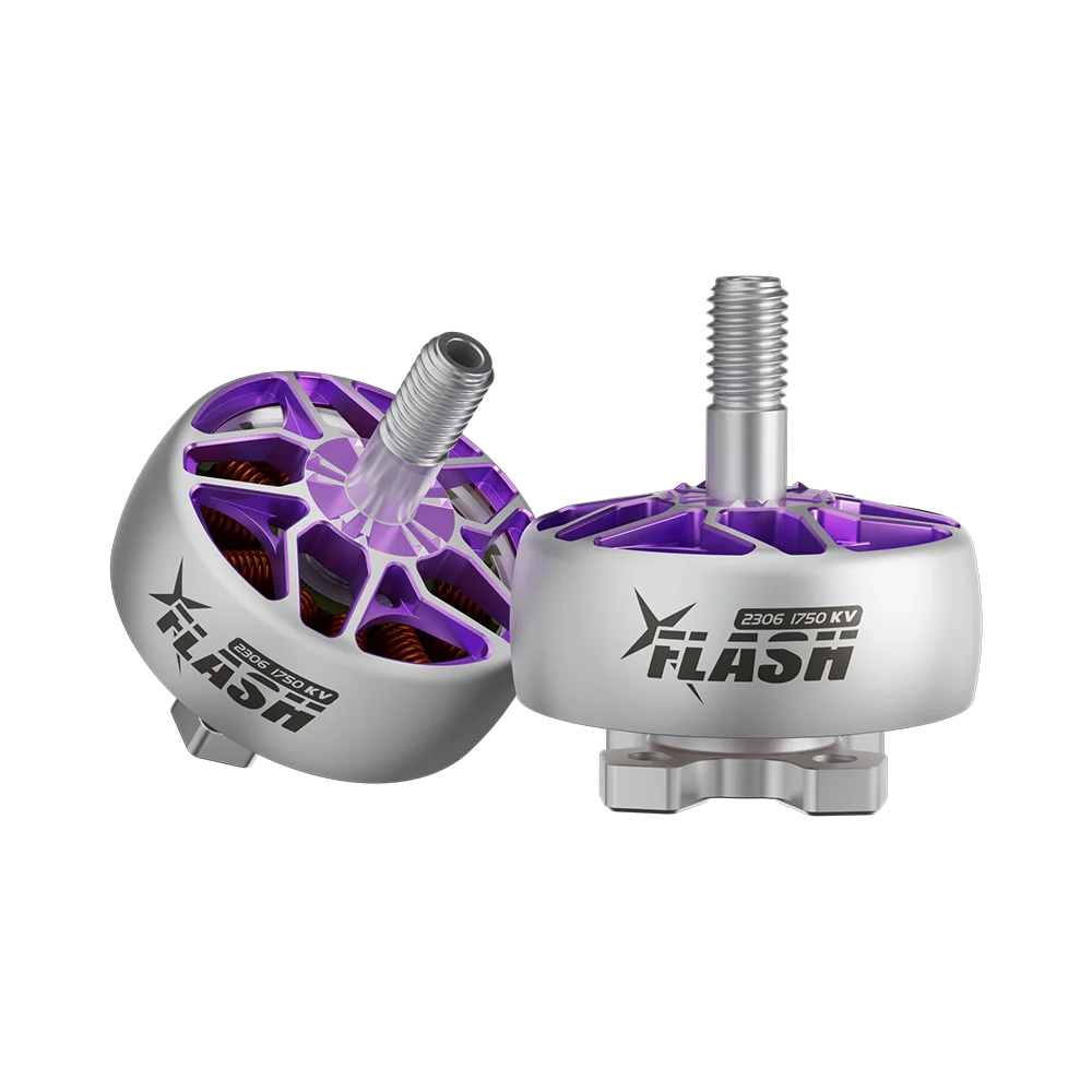 

FlyFishRC Flash Brushless Motor 2306 1750KV High-Speed Motor Compatible with 5-6 Inch Propeller for RC FPV Racing Drone Parts