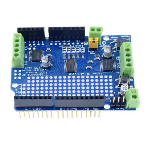TB6612 IIC I2C Mosfet Stegmotormodul PCA9685 Servodrivare Sköldmodul För Arduino Robot PWM Leonardo Ersätt L293D 9 best sales servodrivare - №8