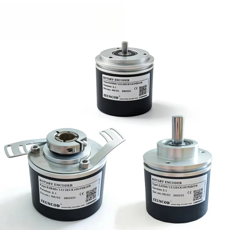 38mm CANopen Optical Multi-Turn Absolute Rotary Encoder Magnetic 12-14Bit Resolution IP65/IP67 Industrial Position