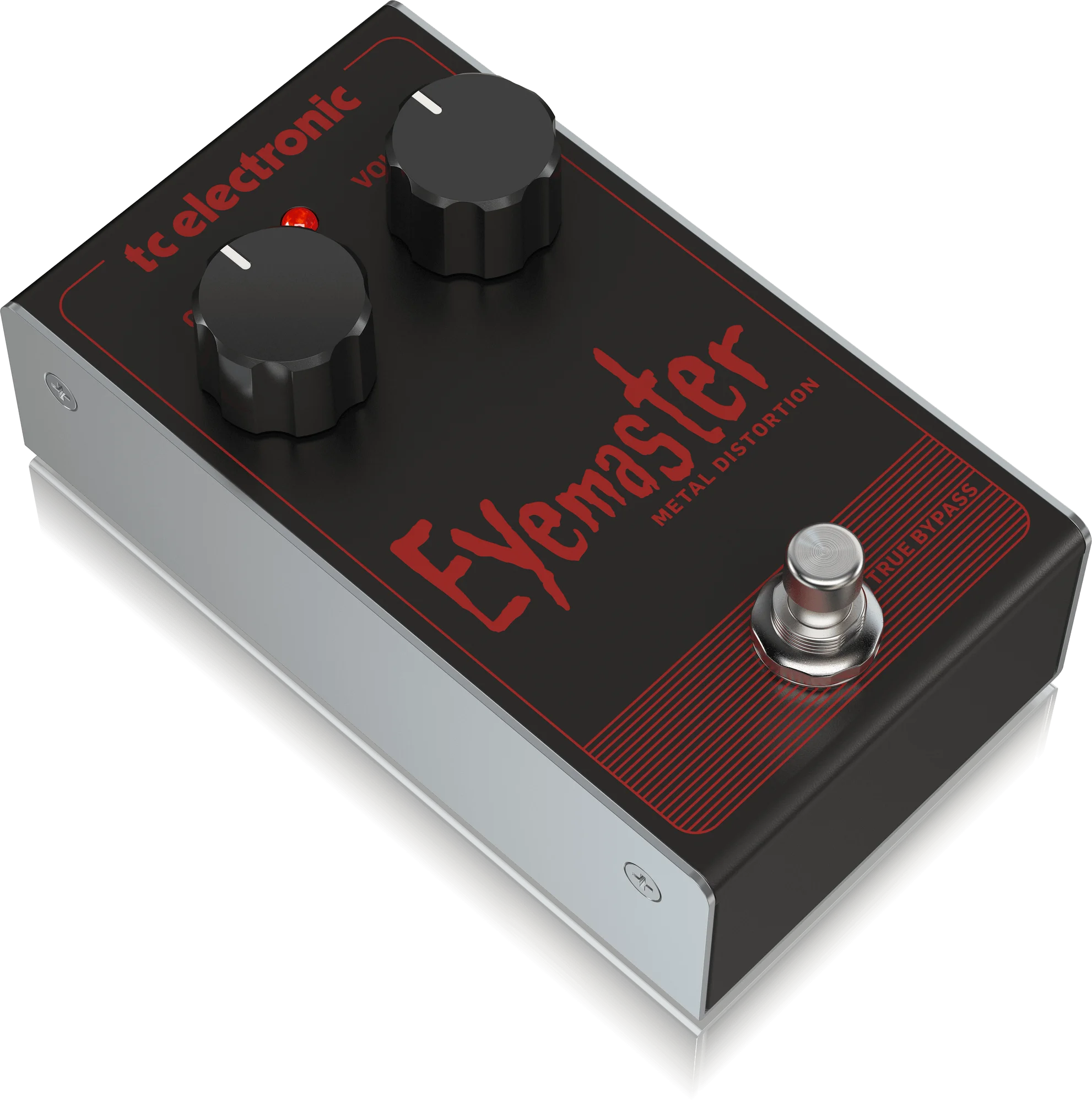 Electronic Eyemaster Metal Distortion Skull-pounding Metal Distortion Pedal With 2-knob Interface For Insane Gain