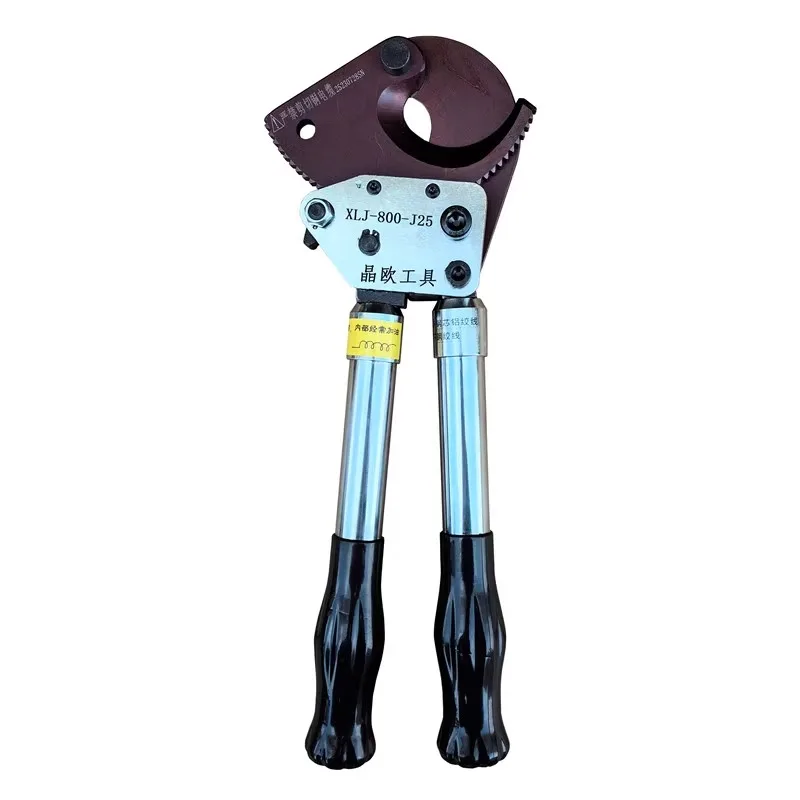 

Suitable for steel wire scissors ratchet cable scissors J25J30J13 steel core aluminum wire breaker gear