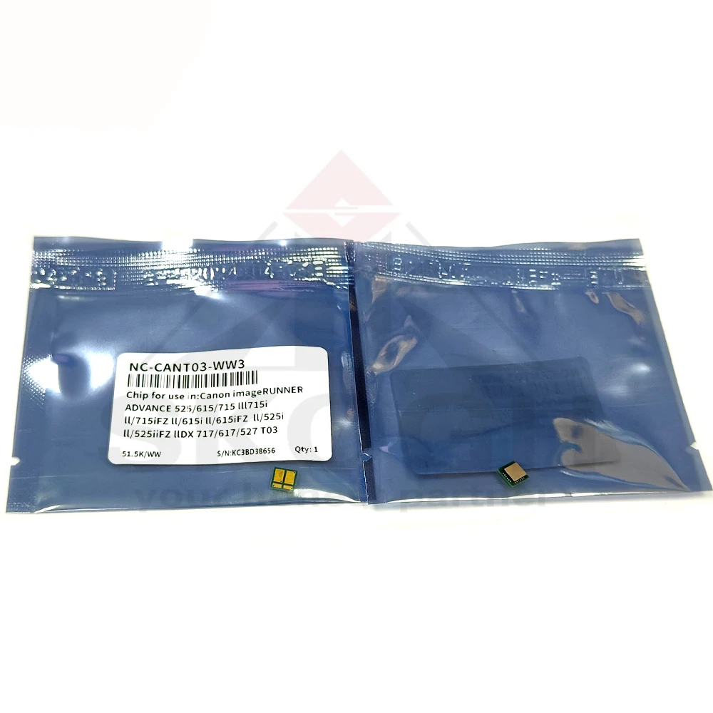 5X T03 Toner Chip For Canon imageRUNNER IR ADVANCE 525 615 715 lll 715i 715iFZ ll 615ill 615iFZll 525i 525iiFZ ll Chip