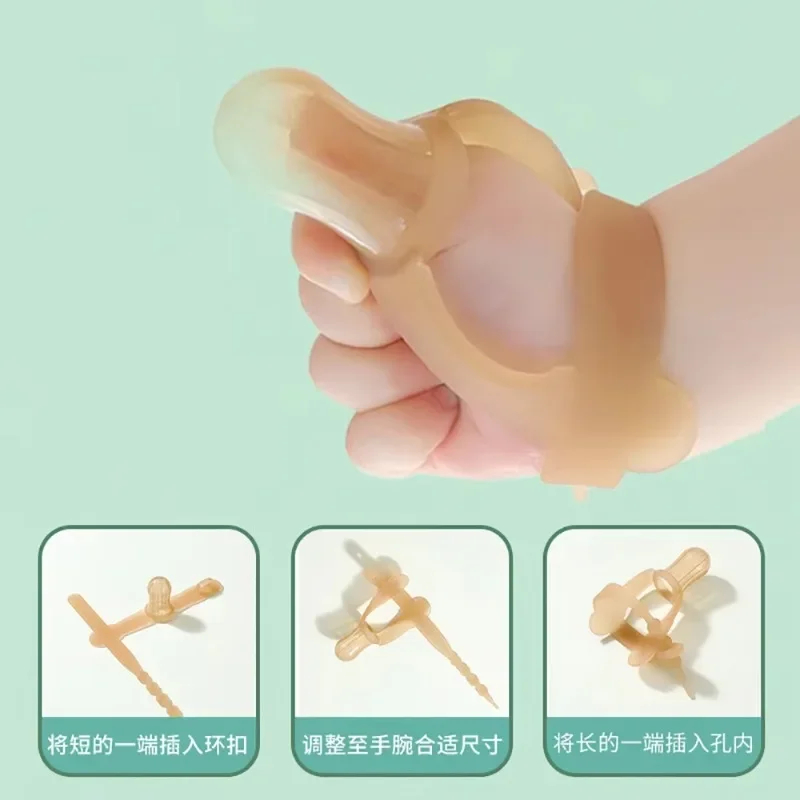 Pacifier Anti-sucking Hand Device Molar Finger Guard Silicone Pacifier To Prevent Finger Deformer Mother and Baby Supplies