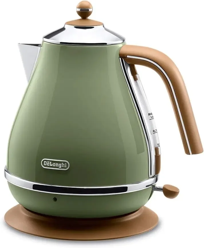 

Электрический чайник Delonghi (1,0 л) «ICONA Vintage Collection» KBOV1200J-GR (оливковый)【Оригинальные товары для внутреннего рынка Японии】
