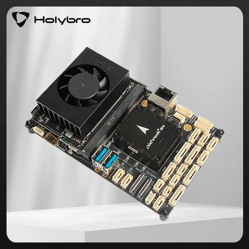 

Комплект плинтуса Holybro Pixhawk Jetson, который можно использовать с любым контроллером полета PAB, таким как Pixhawk 6X/6X Pro для RC FPV Drone