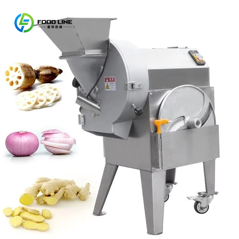 Customized 3 in 1 Multi Functional Fruit Food Vegetable Chopper Dicer Slicer Vegetable Dicing Slicing Cutter Cutting Machine