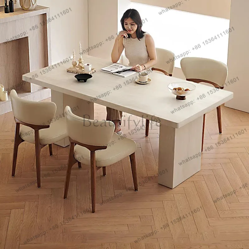 PG Office Lounge Dining Table Restaurant Kitchen Modern Chairs Desk Dining Table Writing Coffee Mesas De Jantar Salon Furniture