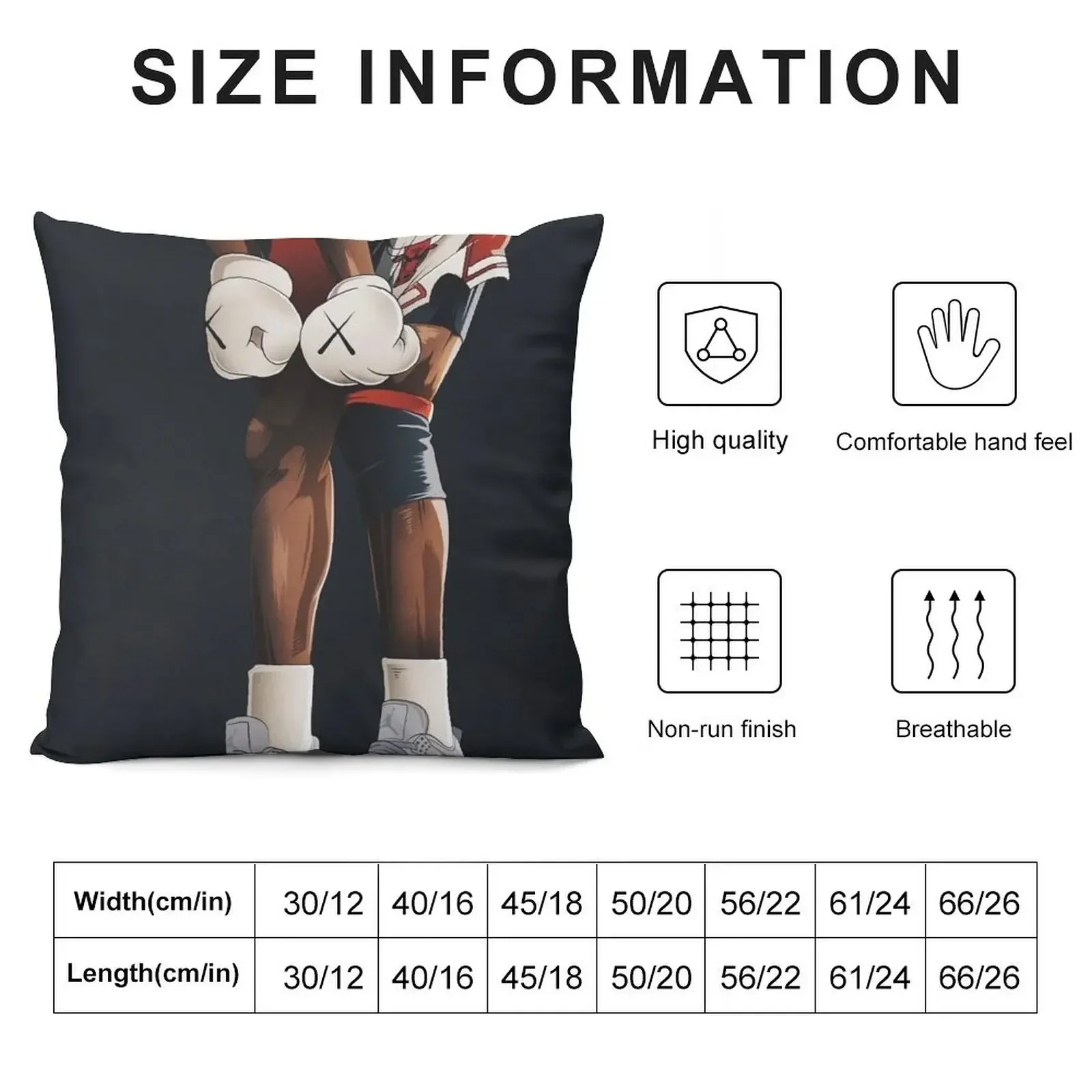 Hypebeast Artwork Sneaker Throw Pillow Sofa Cover Room decorating items Decorative Cover For Living Room pillow