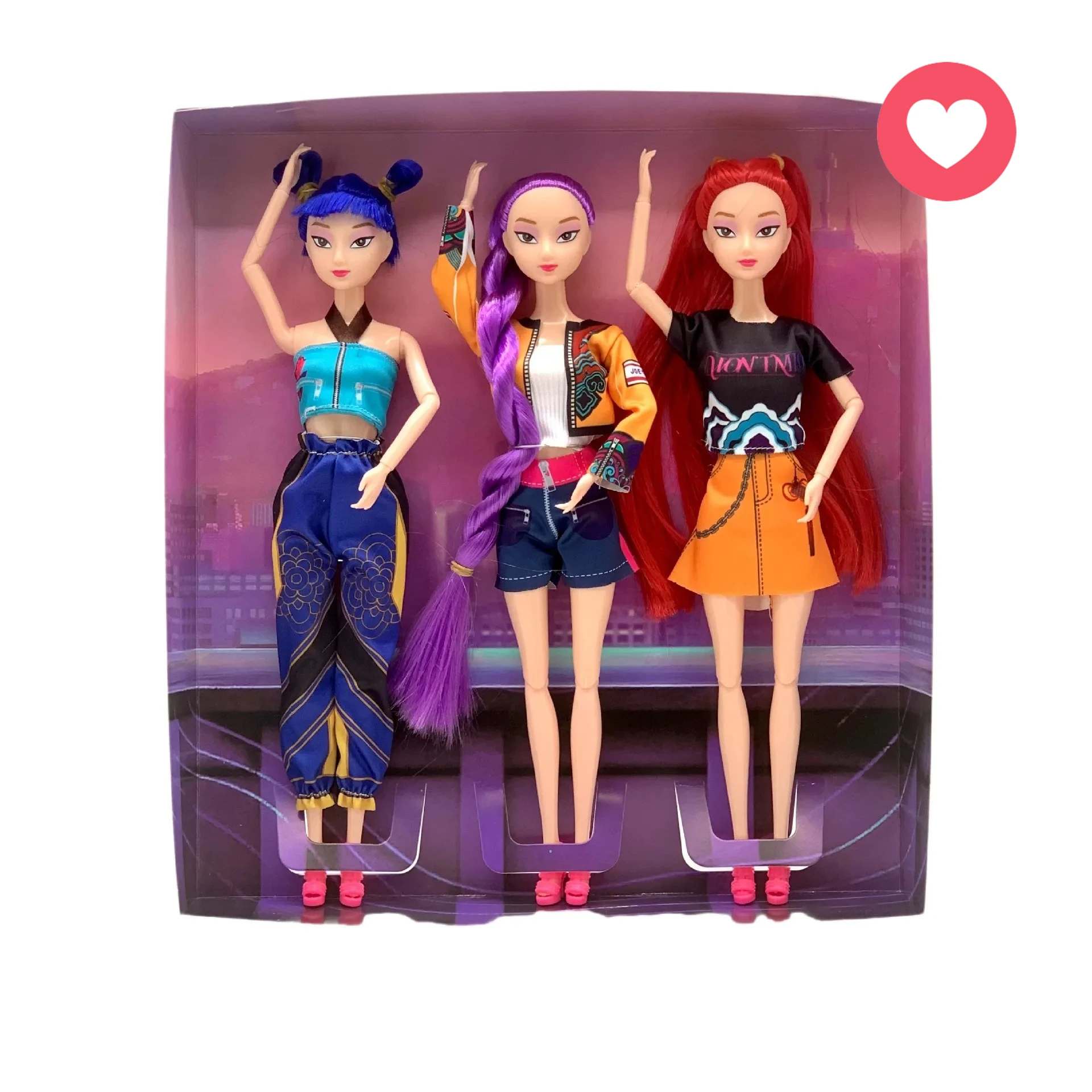 

2025 NEW Anime KPop Demon Hunters Vinyl Doll Rumi Mira zoi Character with Mask Figurine Collectible Birthday Fan Club Gift