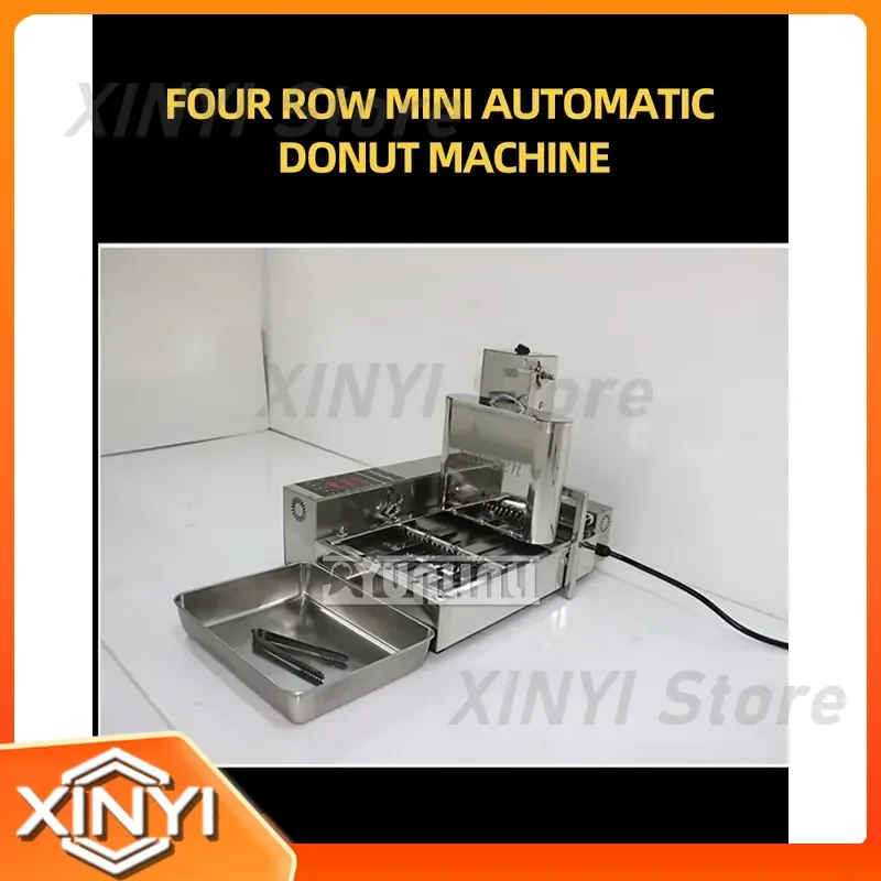 2025 New Automatic Doughnut Maker Fryer for Intelligent Donut Making Machine Production Machine Stainless Steel Constant