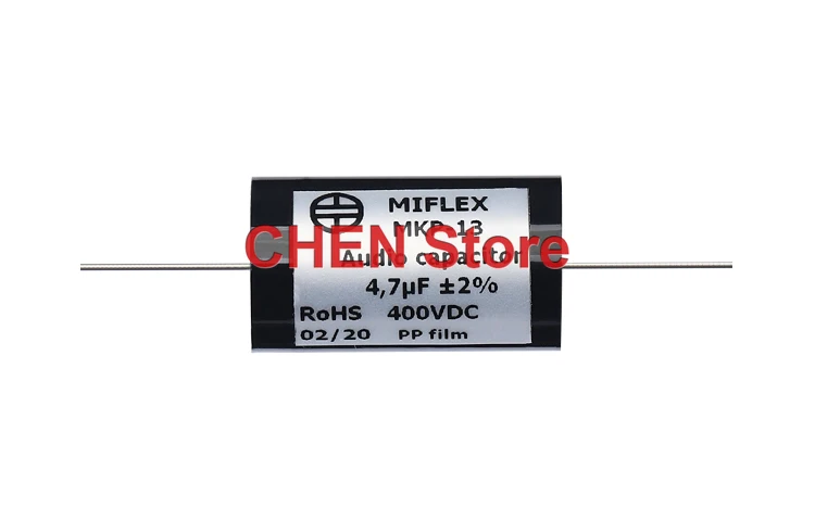 Imagem -05 - Polónia Miflex Mkp13 0.1uf47uf400v Polipropileno Eletrodeless Capacitor Folha de Cobre Óleo-tubo de Papel Imerso Capacitor Peças