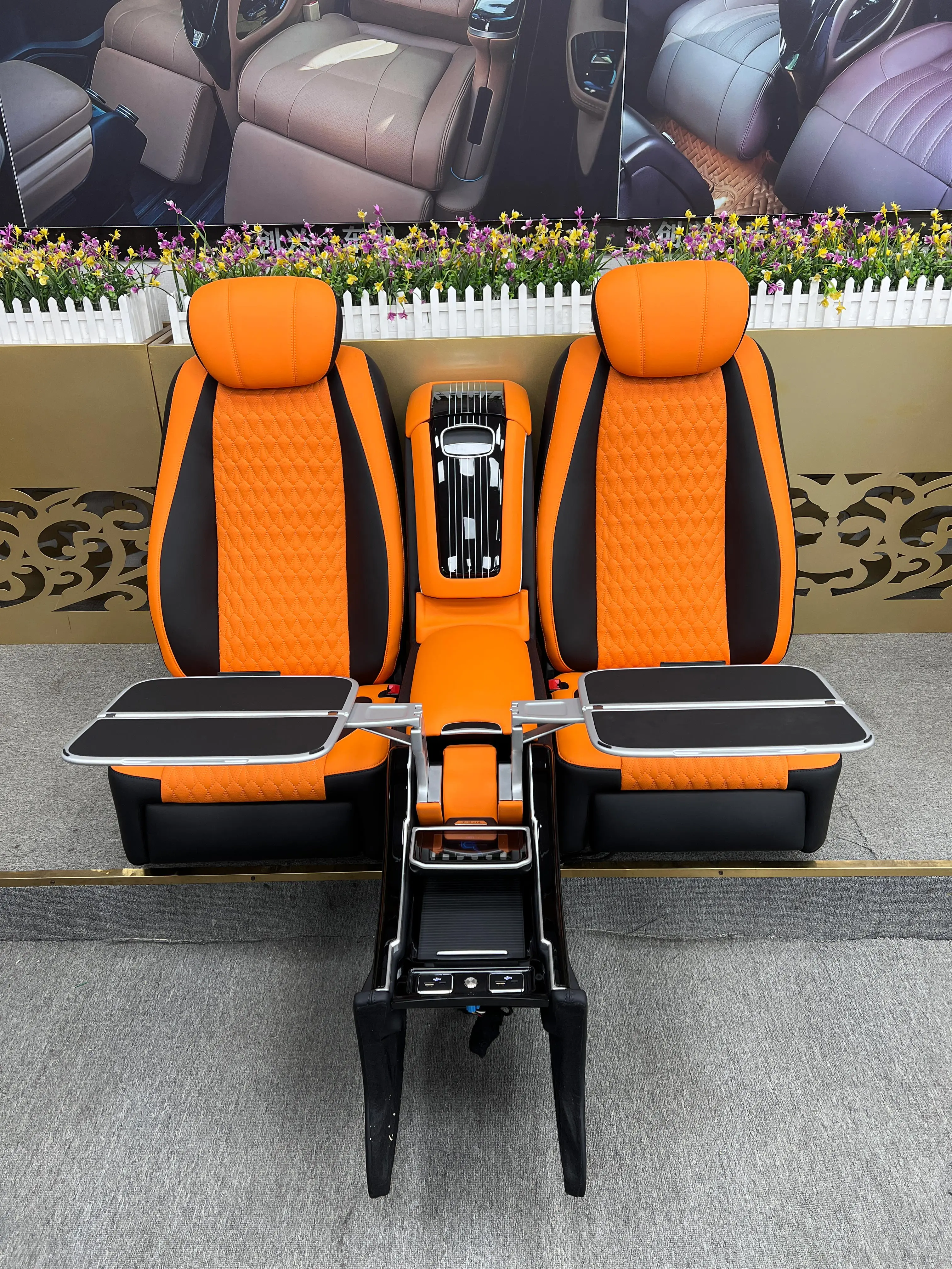 Suitable for G-class GLS W463 W464 W465 W166 W167  Row Rear VIP Seat Set Car Luxury Interior Seat Modification Car Seat