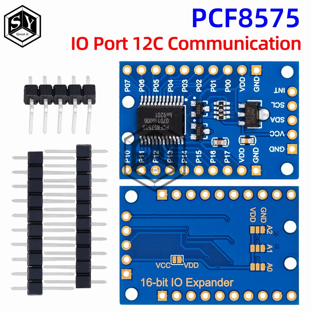 1PCS PCF8575 IO Expander Module I2C To 16IO Integrated Circuits For arduino