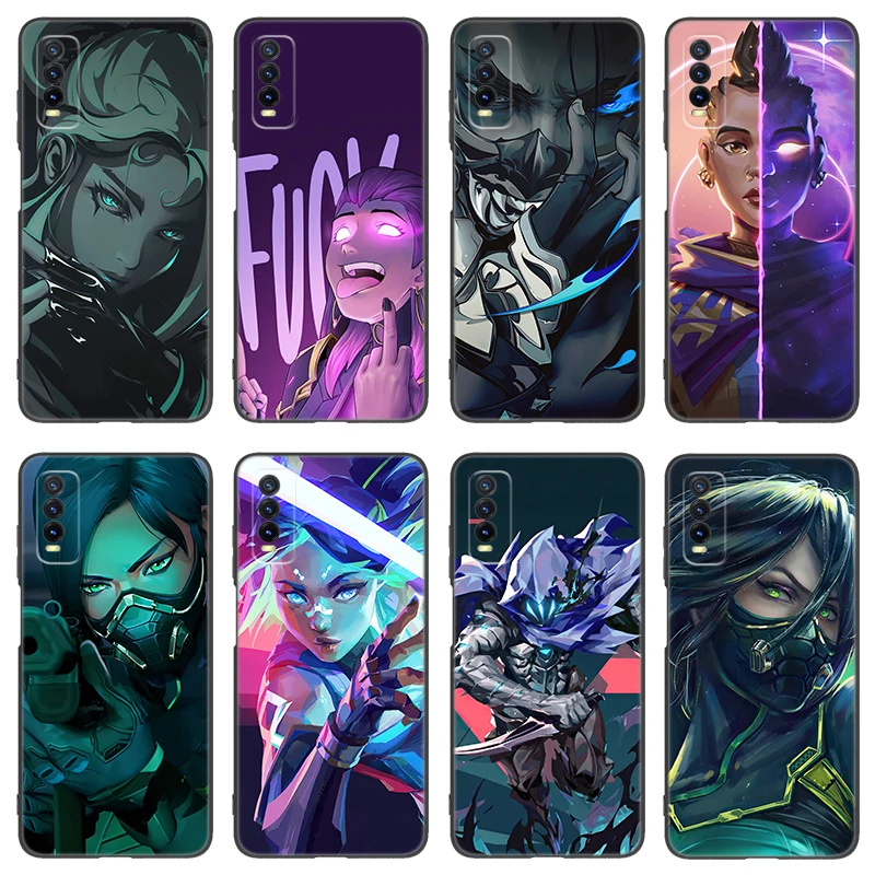 Чехол для телефона Valorant Game для Vivo Y17 Y19 Y51 Y52 S V27 V29 V30 Pro V40 V50 Lite Y36 Y39 Y78 Y100 5G Y04 Y22 Y27 Y29 Y35 Чехол для телефона Valorant Game для Vivo Y17 Y19 Y51 Y52 S V27 V29 V30 Pro V40 V50 Lite Y36 Y39 Y78 Y100 5G Y04 Y22 Y27 Y29 Y35
