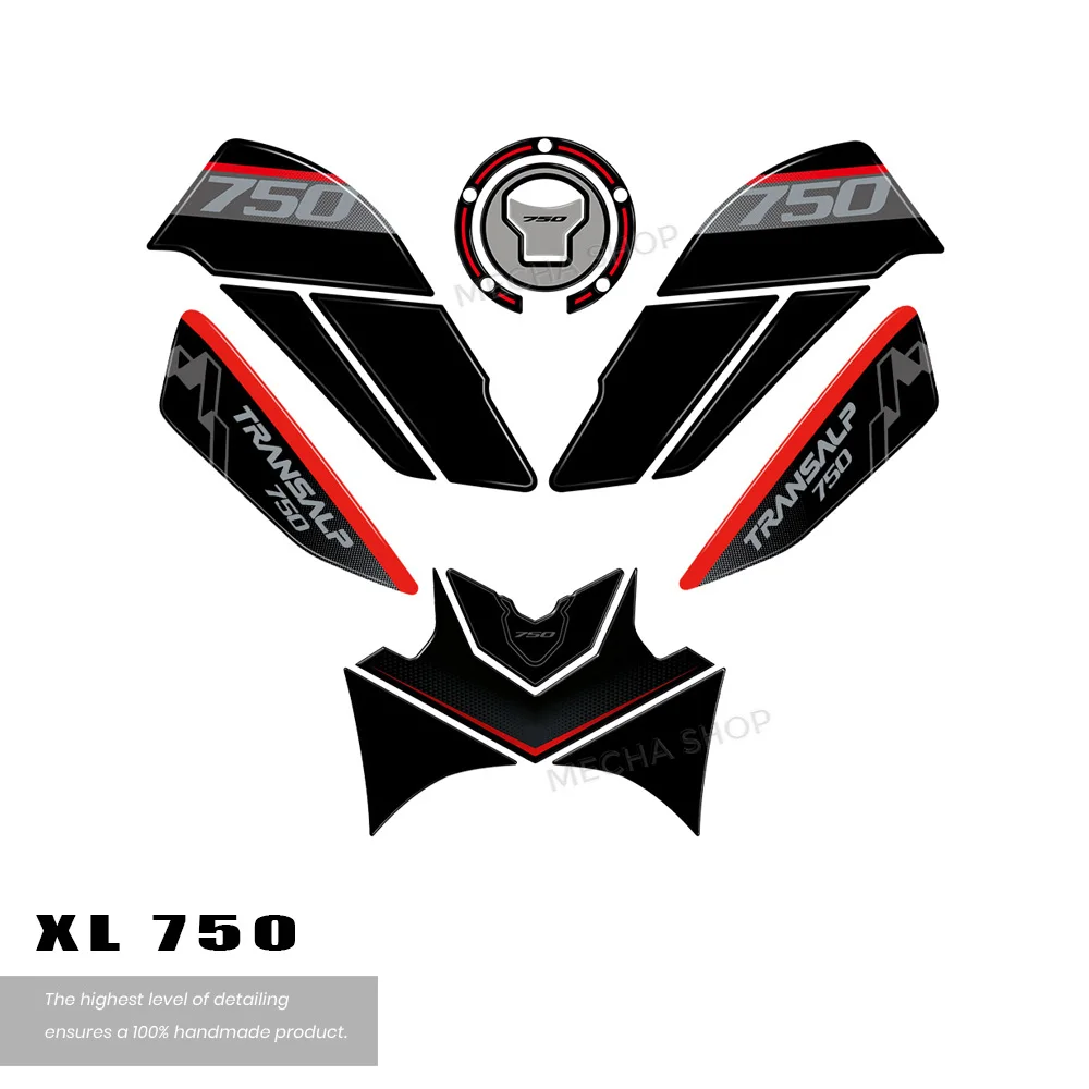 

Наклейки 3D из смолы для мотоцикла Transalp XL750 XL 750 2023, комплект защиты, аксессуары