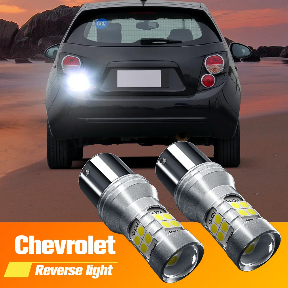 

2pcs LED Backup Light Blub Reverse Lamp P21W BA15S 1156 Canbus No Error For Chevrolet Aveo 2004-2015 Corvette Lacetti 2005-2011