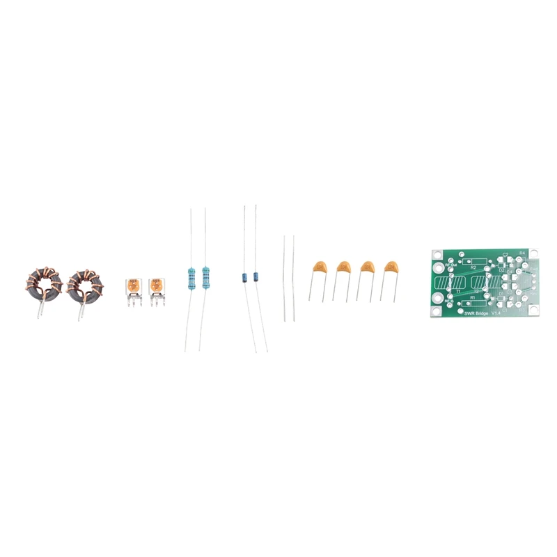 1 Set 1.8M-30Mhz SWR Bridge 1.4 Assembly Kits Electronic Components RF SWR Reflection Bridge For RF Network