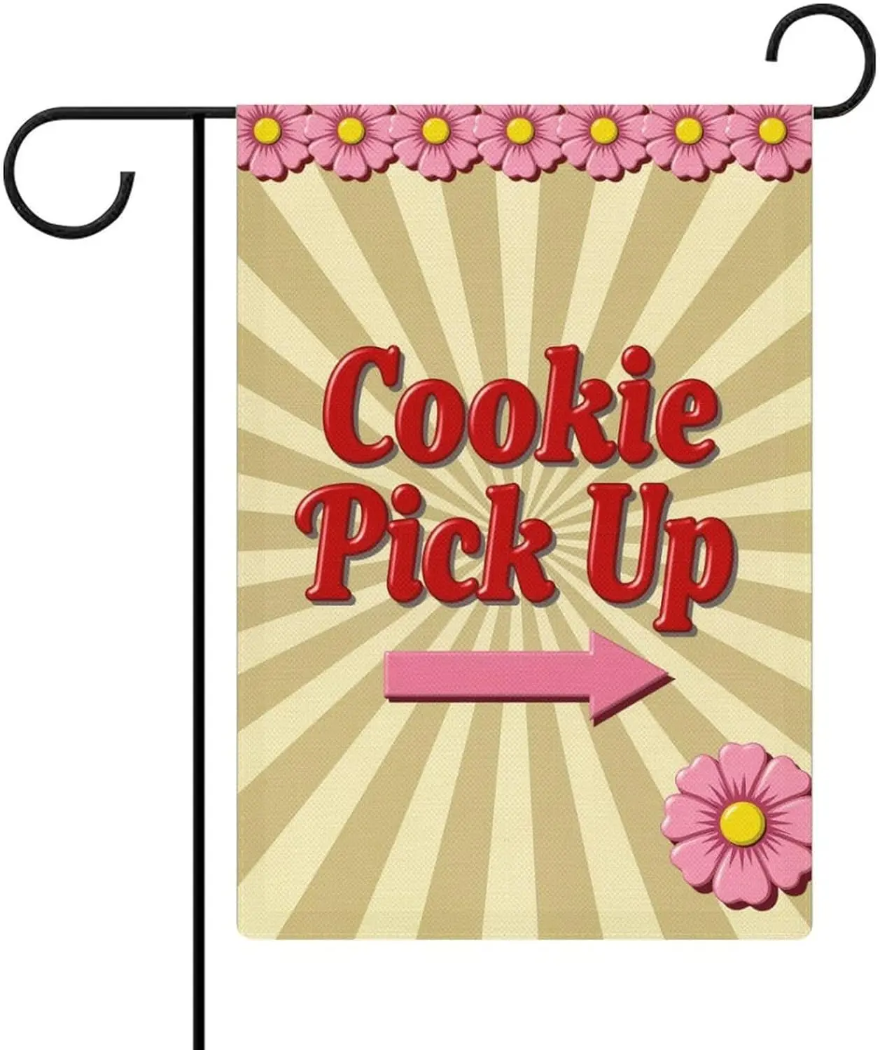 Cookie Pick Up Garden Flag 12 X 18 Inches, All-Season, Small Welcome Flag AAS