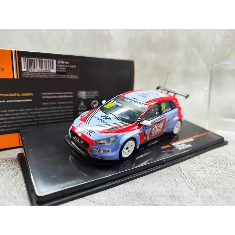 Diecast IXO 1/43 Bilancia HYUNDAI I30 N TCR G WTCR 2018 Auto Da Corsa In Lega Modello Da Collezione Giocattolo Regalo Souvenir Display Ornamento