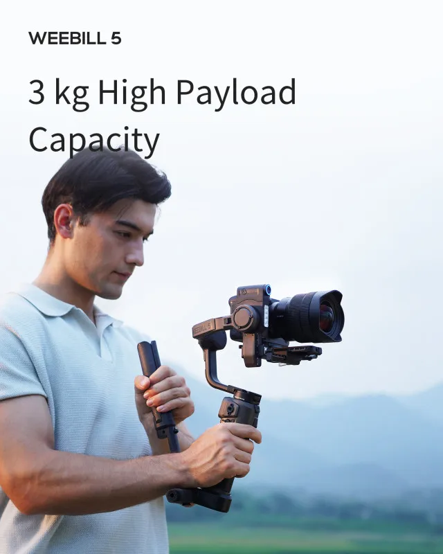 Zhiyun Weebill 5 Camera Gimbal Stabilizer Fill Light 1.8