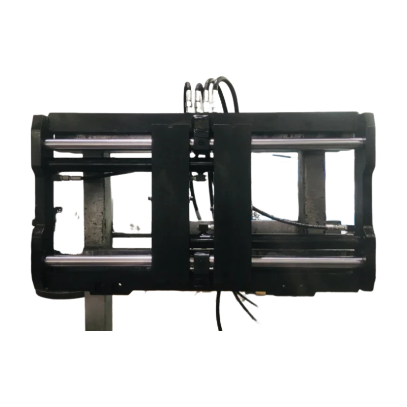 

New E Series Fork Positioners Stainless Steel Forklift Attachments With Ball Bearing For Mining Machinery Applications