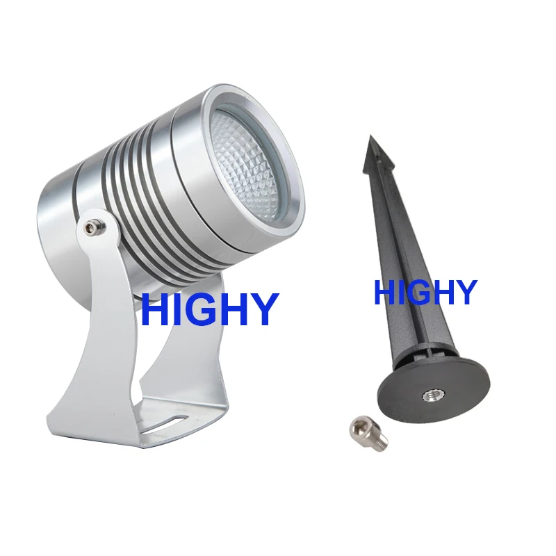 Dimmable Waterproof Landscape led Lawn light 12V 110V 220V Landscape Spot Light IP65 outdoor led light 3W 5W 10W 12W garden lamp