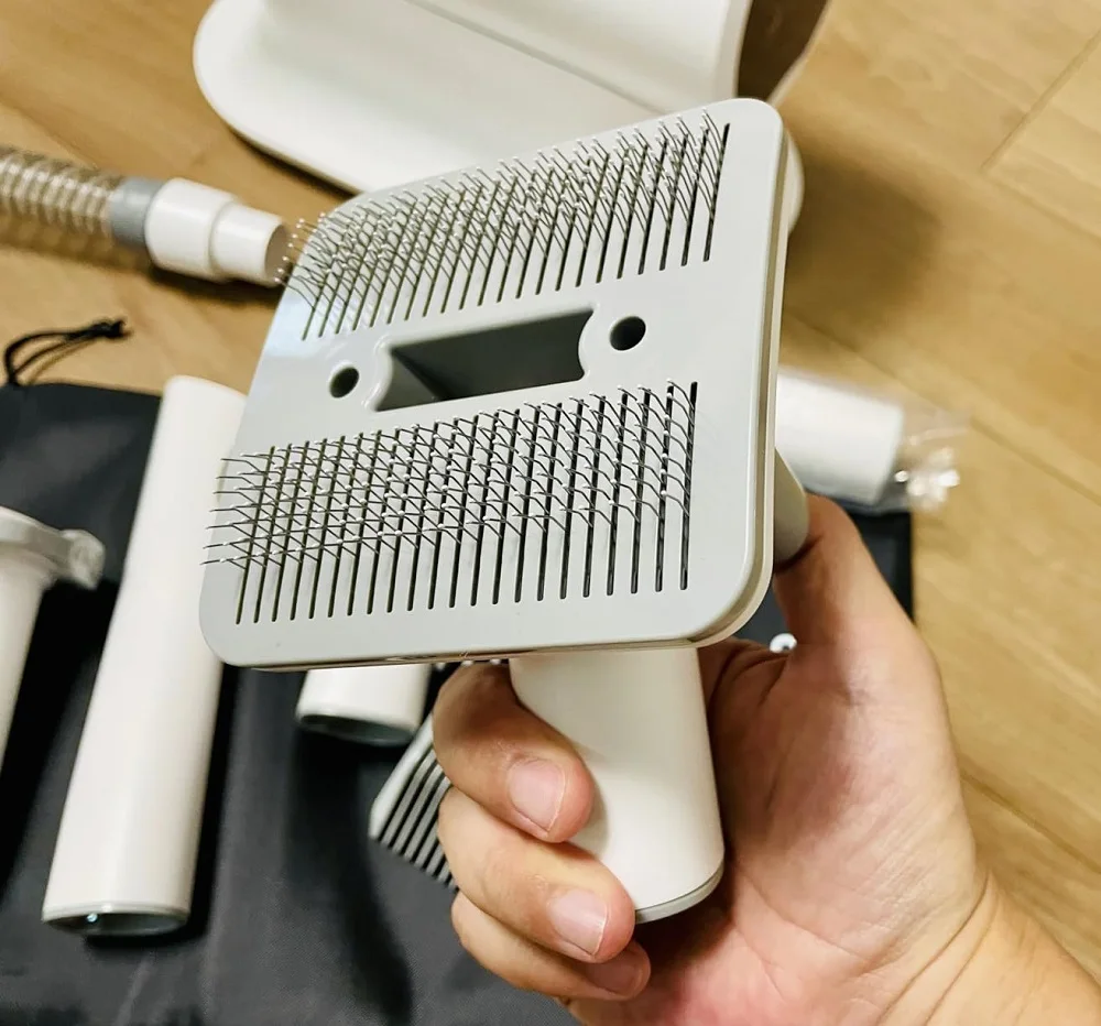 مصنع الجملة 5 في 1 كليبرز الحيوانات الأليفة 12000Pa مزيل شعر الكلب فراغ الحيوانات الأليفة أدوات للعناية الشخصية هادئة منخفضة الضوضاء أدوات العريس مريحة