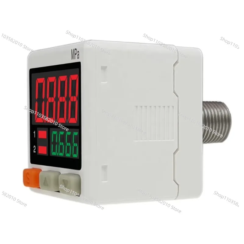 R1/8 Thread Pressure Sensor LCD Display 1%FS Accuracy Modbus Output -101.3~101.3kPa