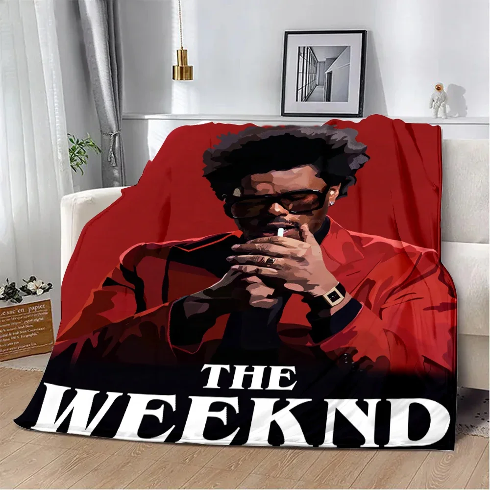 The Weeknd XO Minimalist Poster Printed Blanket Picnic Blankets Warm Blanket Soft and Comfortable Home Travel Birthday Gift