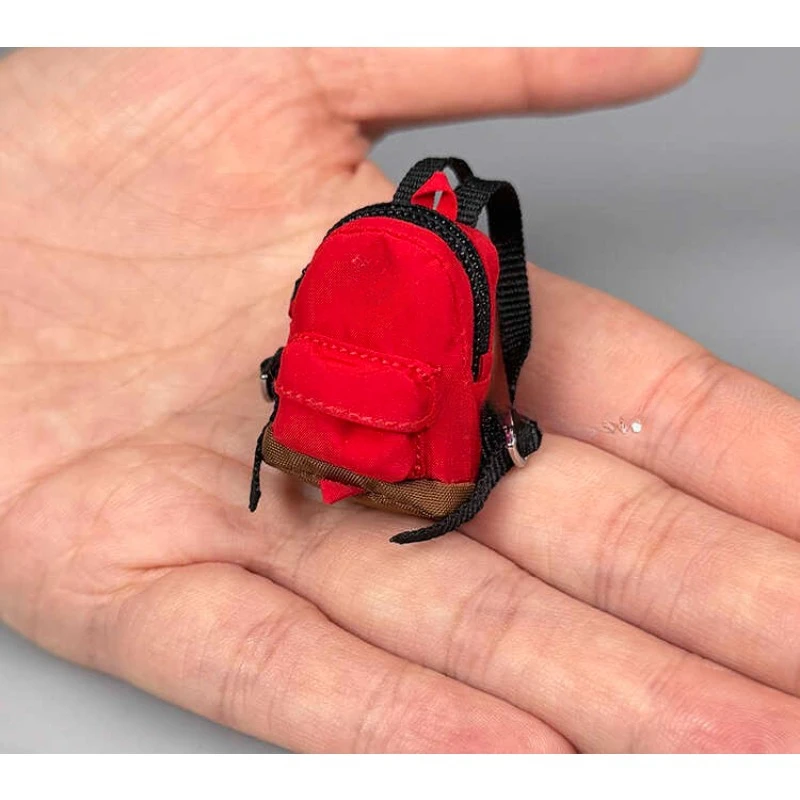 In Stock 1/12 Scale Soldier Color Blocking Backpack Model for 6inch Action Figures Loose Parts Accessories