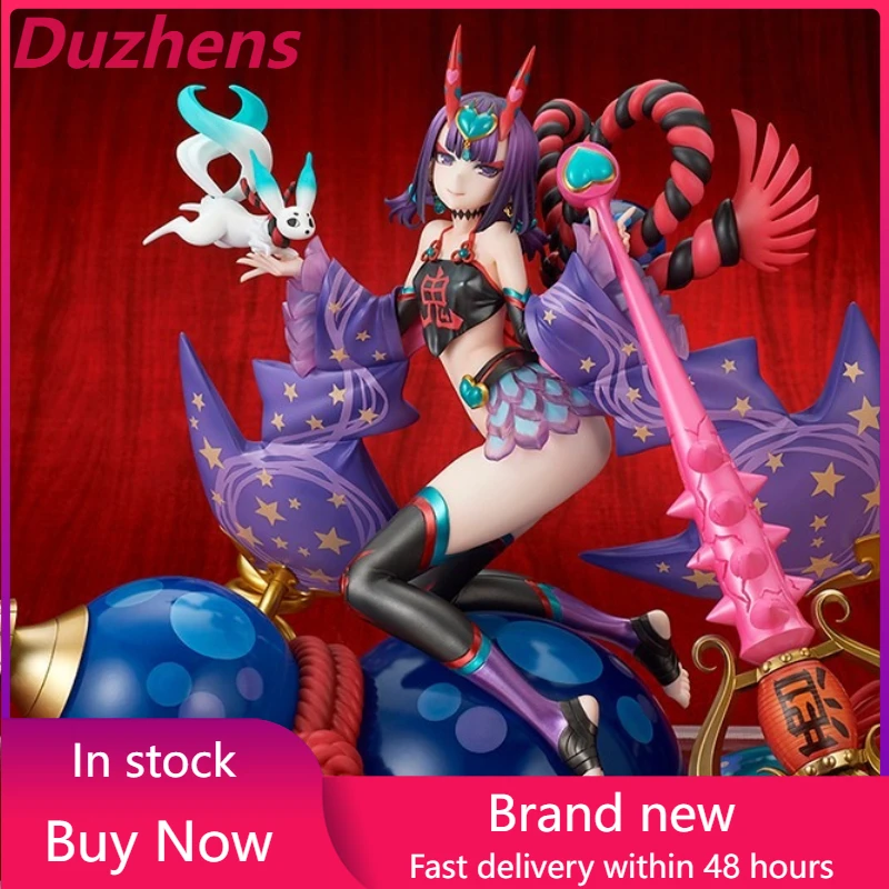 

В наличии Оригинальная фигурка Fate Assassin Shuten-Douji Halloween VER.PVC, аниме-фигурка, модель, игрушка, коллекционная кукла, подарок.