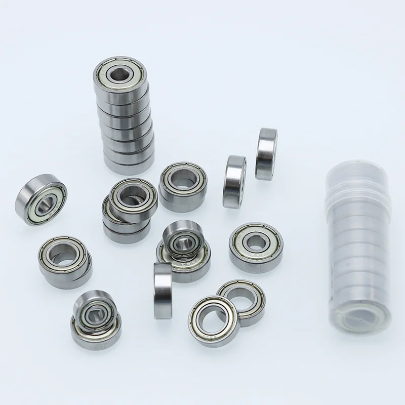 10pcs Miniature Ball Bearing 3x7x3 3x8x4 4x8x3 5x8x2 5x10x4 8x22x7 608zz 2Z for Bike RC Car Toy High Speed Silent Small Bearings