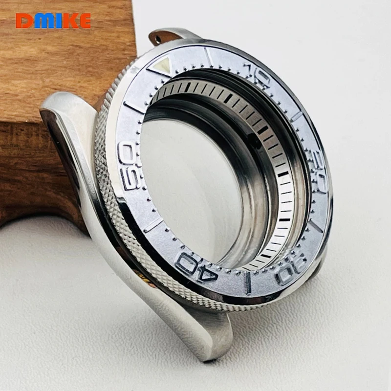 42mm Mod SRPD Watch Case Fit For NH34 NH35 NH36 7S26 Automatic Movement SKX007 SKX009 SRPD NH35 Case Spare Parts For Watches