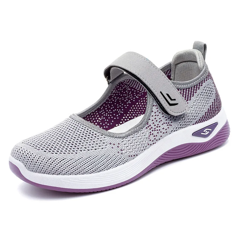 2024 Women Shoes Summer New Breathable Mesh Casual Sport Shoes Zapatos De Mujer Soft Portable Walking Shoes for Women Sneakers