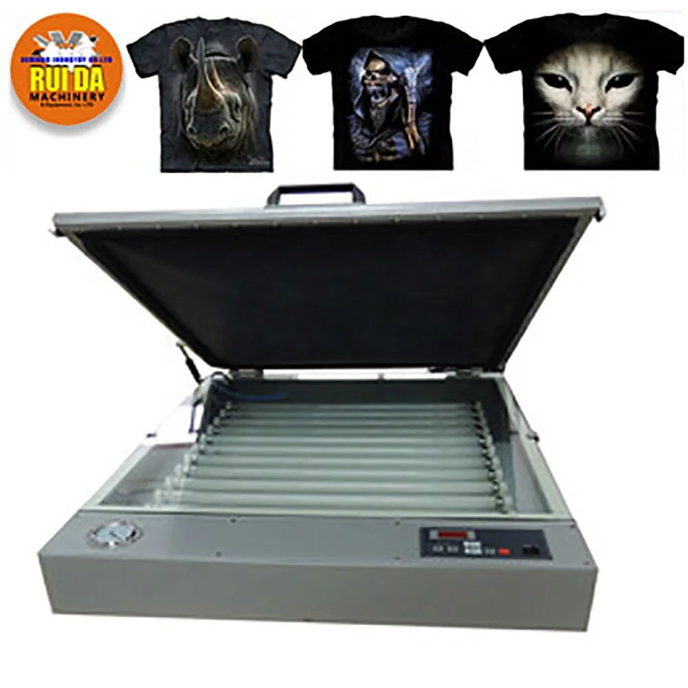 6075-UV Light Screen Printing Tabletop Exposure Unit For Screen Pad Printing Plate 600*750mm