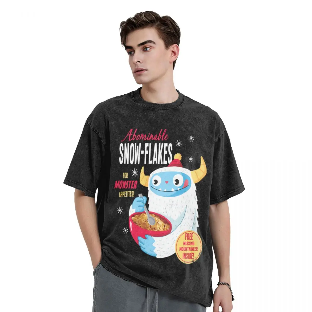 Abominable Snowflakes T-Shirt rapper graphic tees anime t shirts luxury clothes men