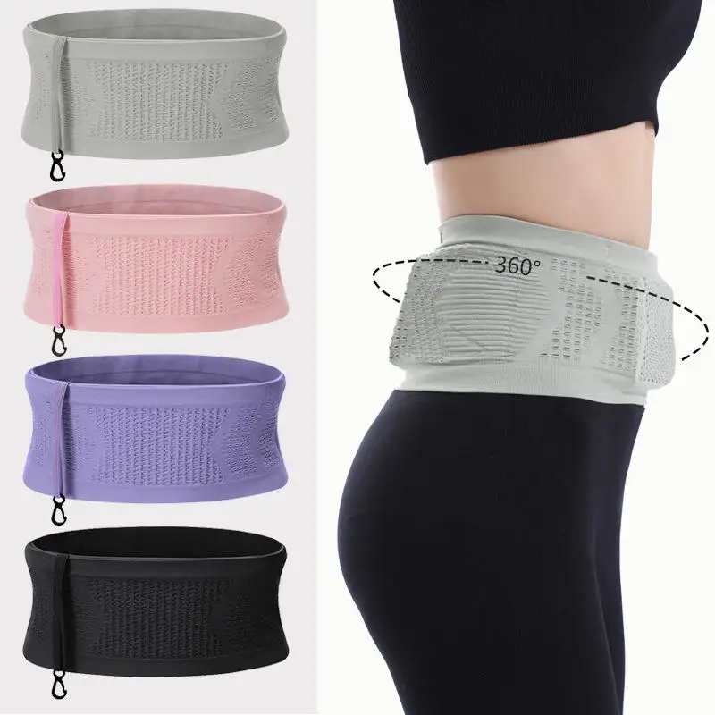 

Running Waist Bag Belt Pouch Multifunctional Seamless Invisible Purse Bag For Men Women Gym/Outdoor Sport Bags Packet Phone Case