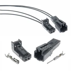 1 Satz 2-polig 4 b0971832 4 e0972575 1-967255-1 98066-1 Tür seitenlicht kabelbaum buchse Auto licht elektronischer Stecker für vw