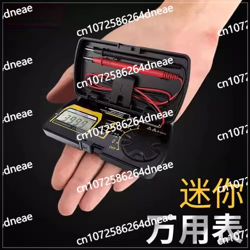 Multimeter Mini Box Small Digital High Precision Pocket Portable Card Electrician Digital Display Multimeter