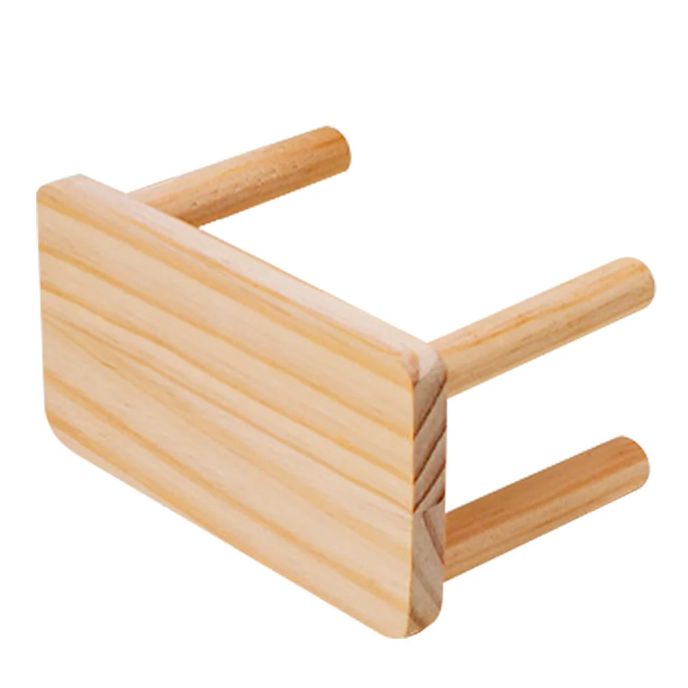 Squirrel Cage Hamster Platform Chinchilla Toys Rat Accessories Wood Cages Small Pet Training